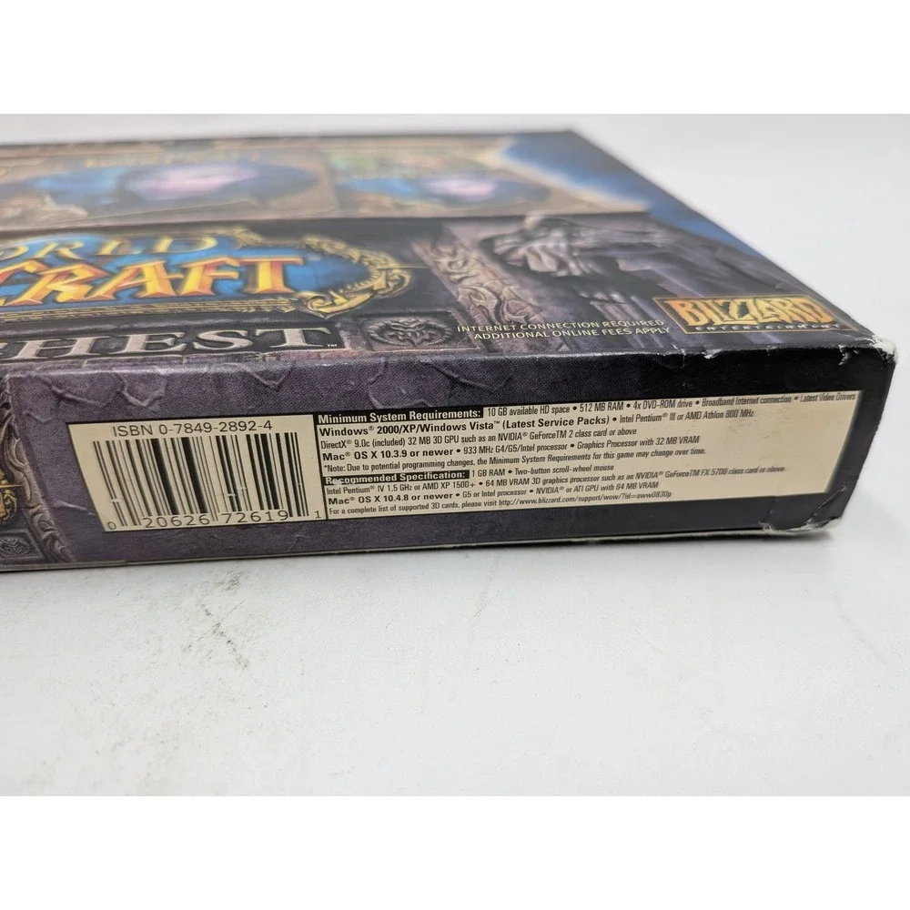 World of Warcraft Battle Chest PC Mac Blizzard Burning Crusade Strategy Guides